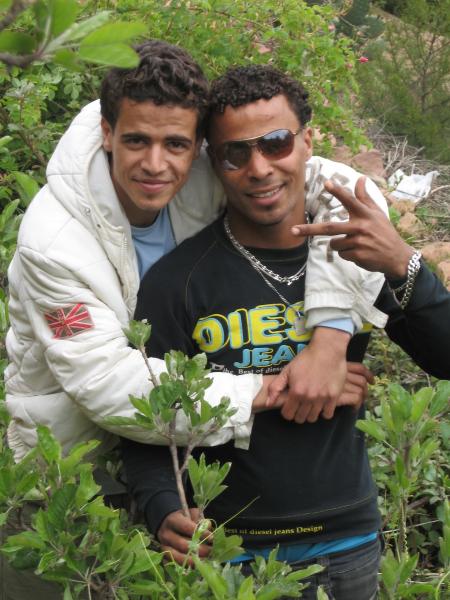 moi avec abdilah hala9 lwaha aachiri